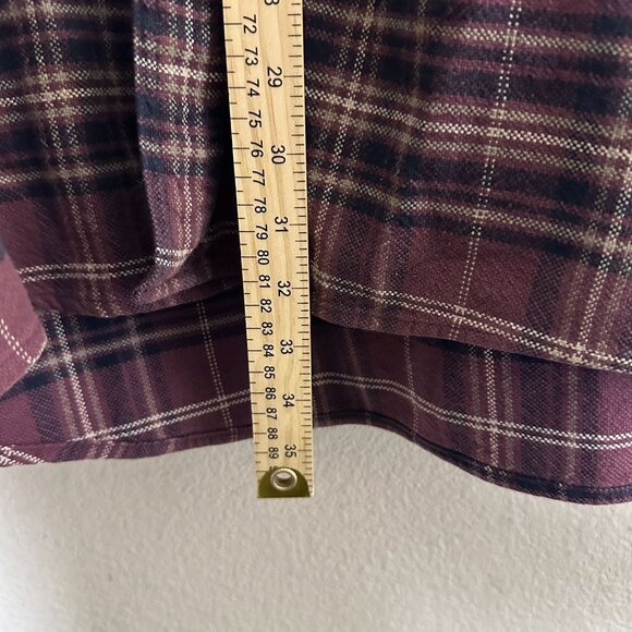 VTG Redhead Flannel Plaid Gorp Button Up Shirt Men XXLT Red Black Gorp 90s Fall - Picture 6 of 11
